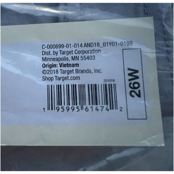 A New Day Bundle Womens Plus Size High-Rise Utility Shorts Gray & Green Size 26W - Picture 8 of 8